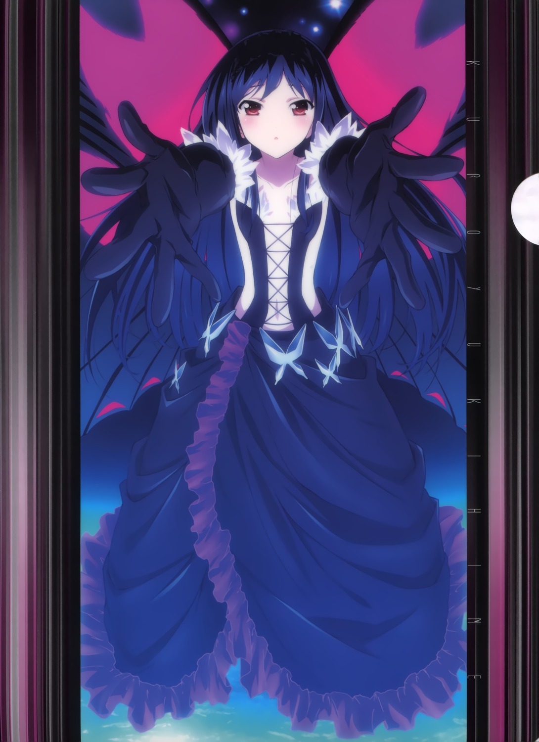 accel_world, dress, kuroba_sayuki, no_bra