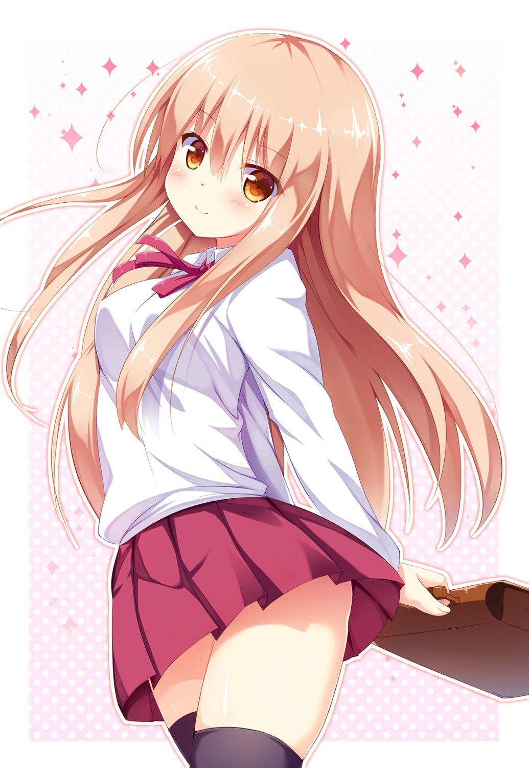 doma_umaru, himouto!_umaru-chan, kusunoki_(escude), seifuku, thighhighs