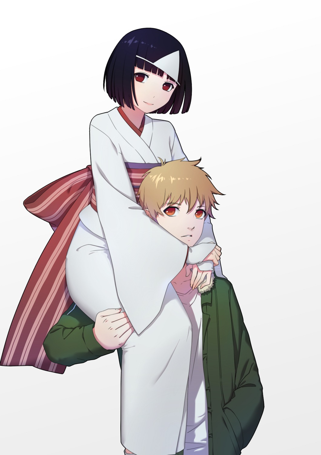 kimono, nora, noragami, rekaerb_maerd, yukine_(noragami)