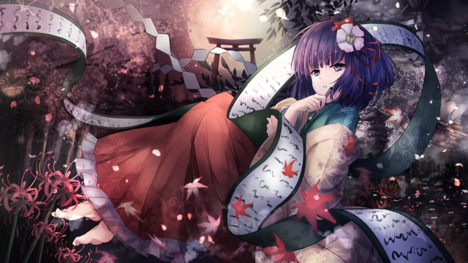 asian_clothes, hieda_no_akyuu, janne_cherry, touhou