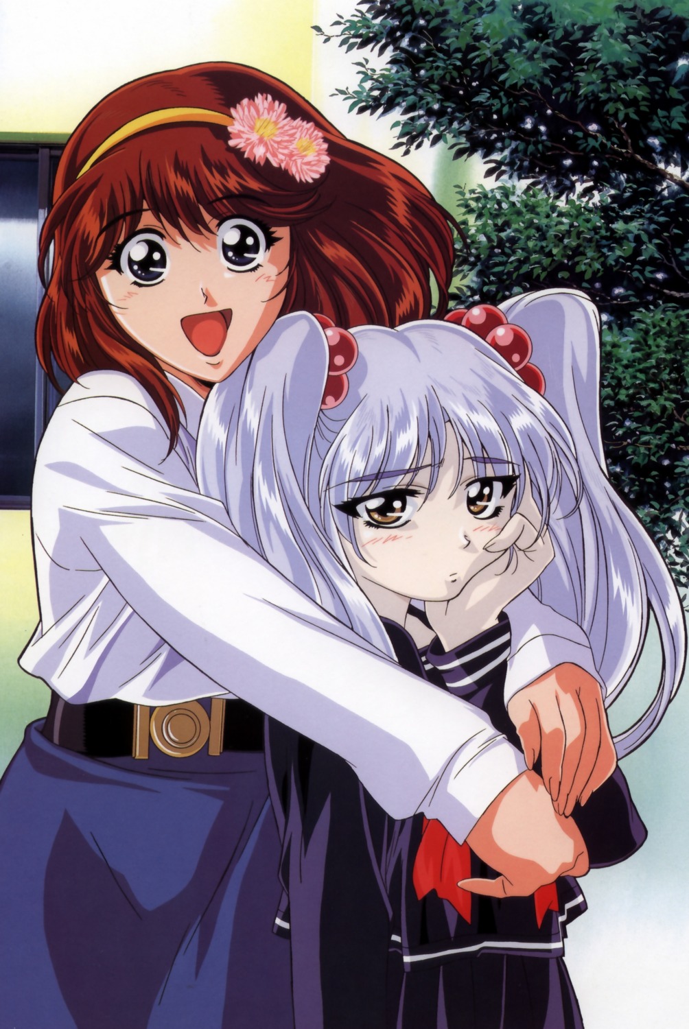 gotou_keiji, hoshino_ruri, martian_successor_nadesico, seifuku, shiratori_yukina