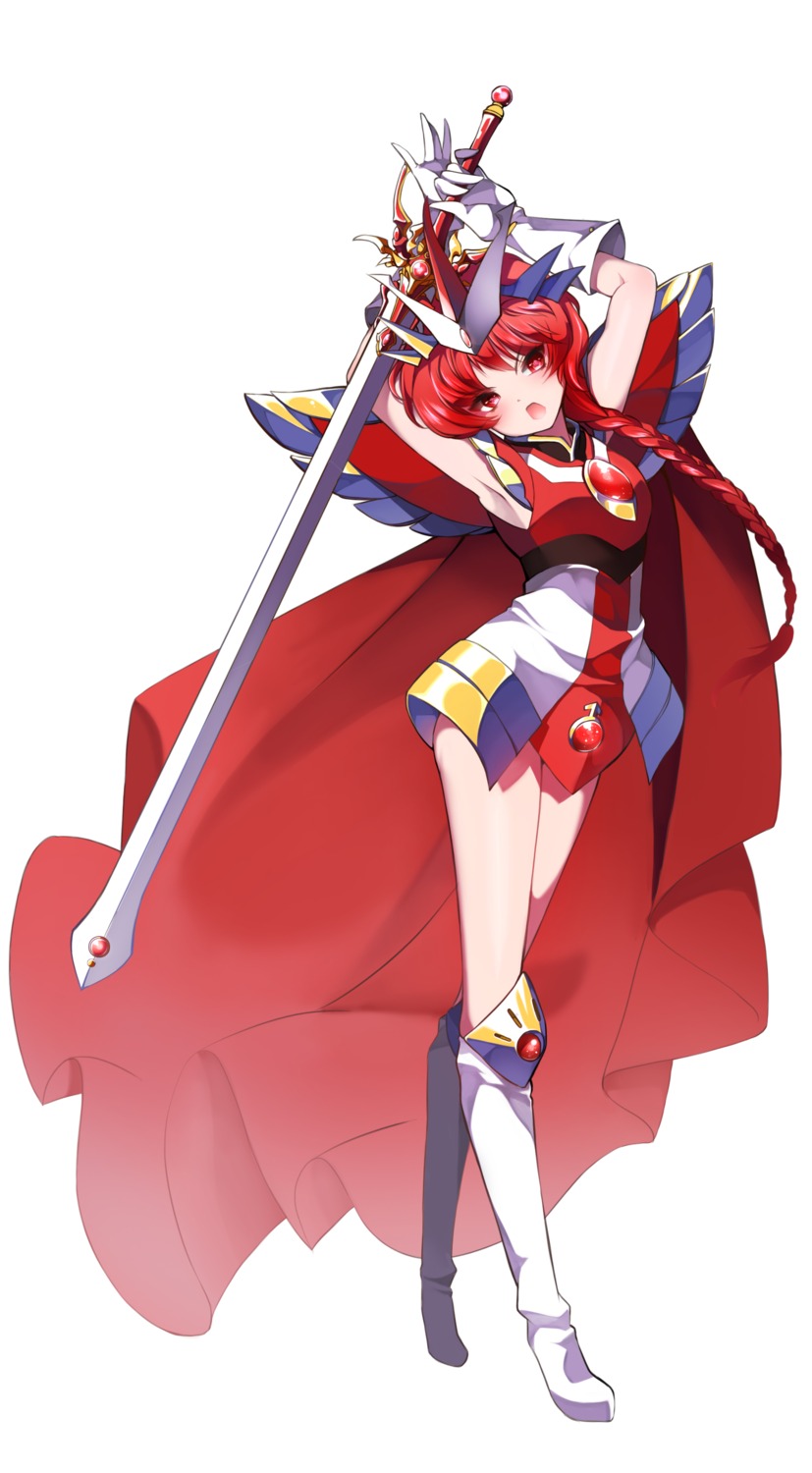 armor, briska, magic_knight_rayearth, shidou_hikaru, sword