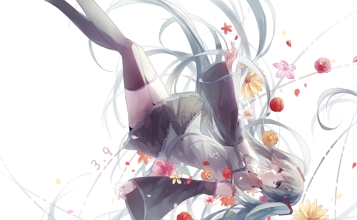 cui_(jidanhaidaitang), hatsune_miku, thighhighs, vocaloid