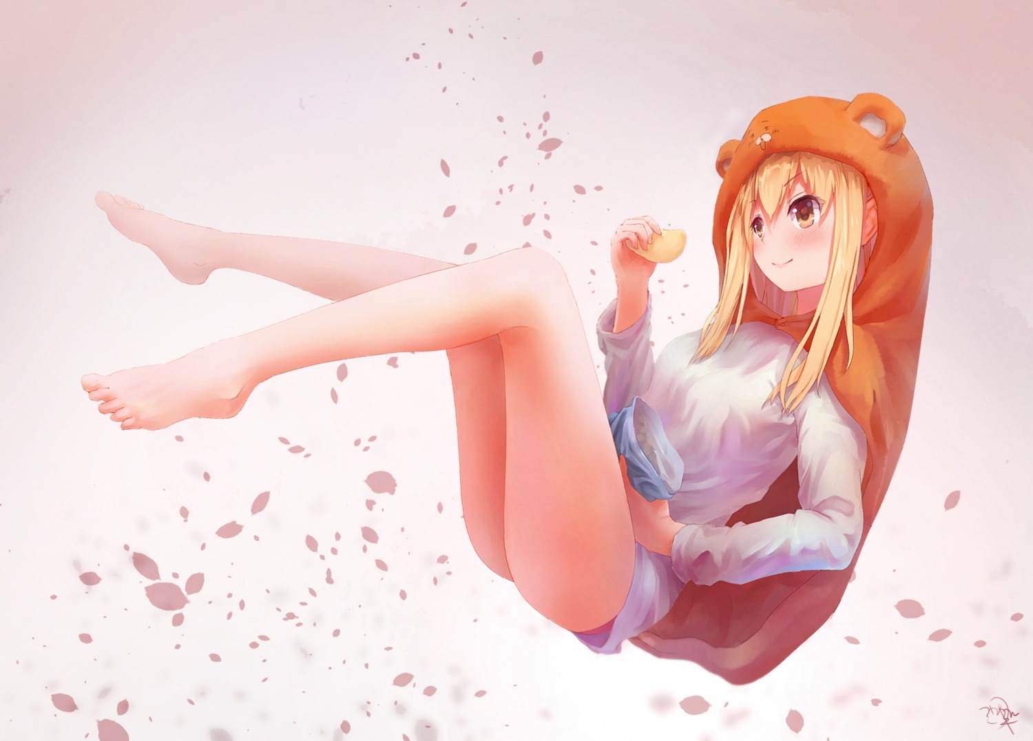 bottomless, doma_umaru, feet, himouto!_umaru-chan, jay_xu