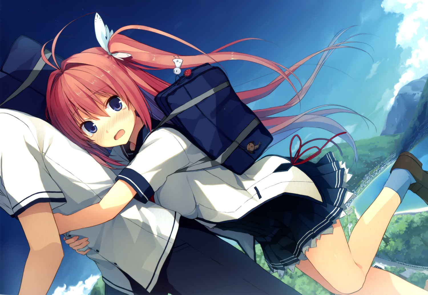 ao_no_kanata_no_four_rhythm, kurashina_asuka, seifuku, sprite, suzumori