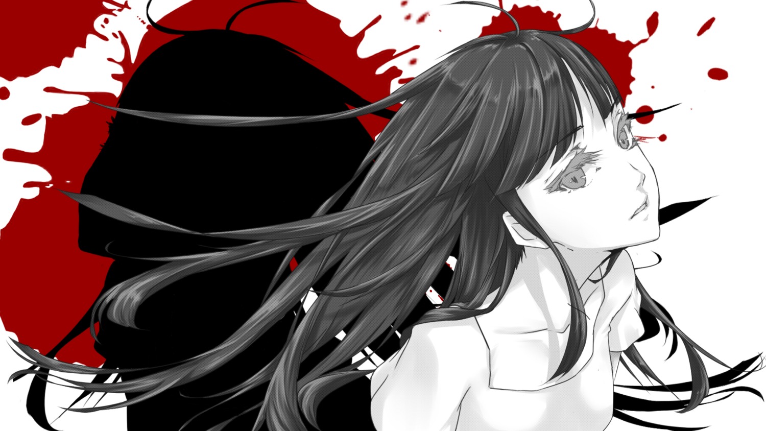 blood, magata_shiki, subete_ga_f_ni_naru:the_perfect_insider, utano_(uta_no_uta), wallpaper