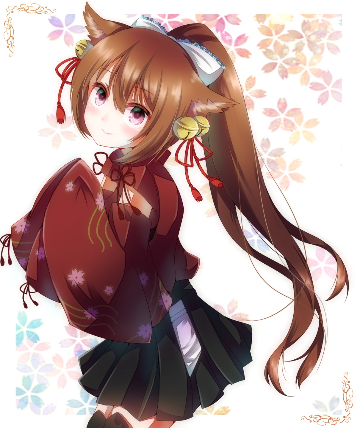 amane_tari, animal_ears, lolita_fashion, phantasy_star_online_2, thighhighs, wa_lolita