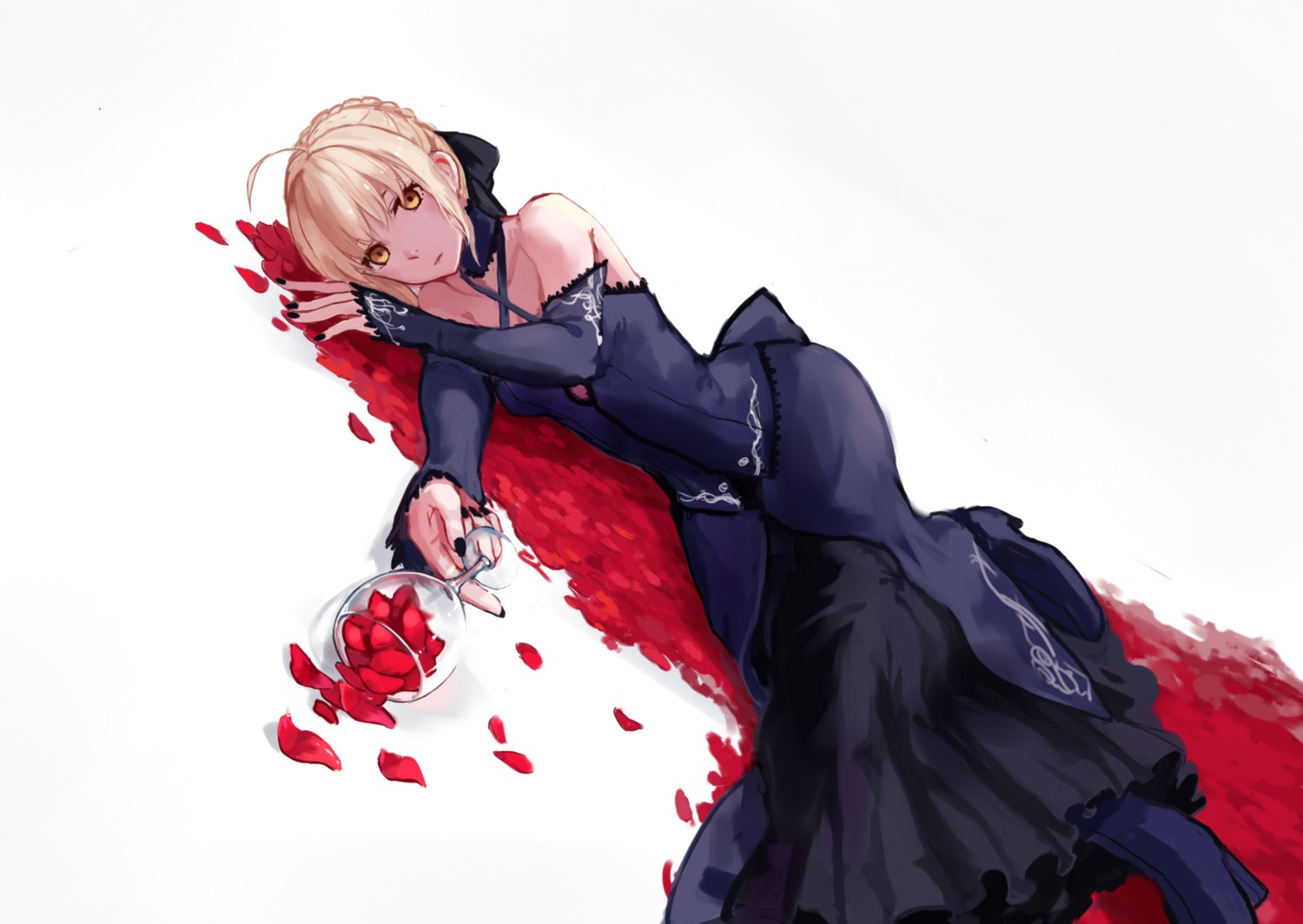artoria_pendragon_(fate), artoria_pendragon_alter_(fate), dress, fate/stay_night, heels, hfp~kubiao