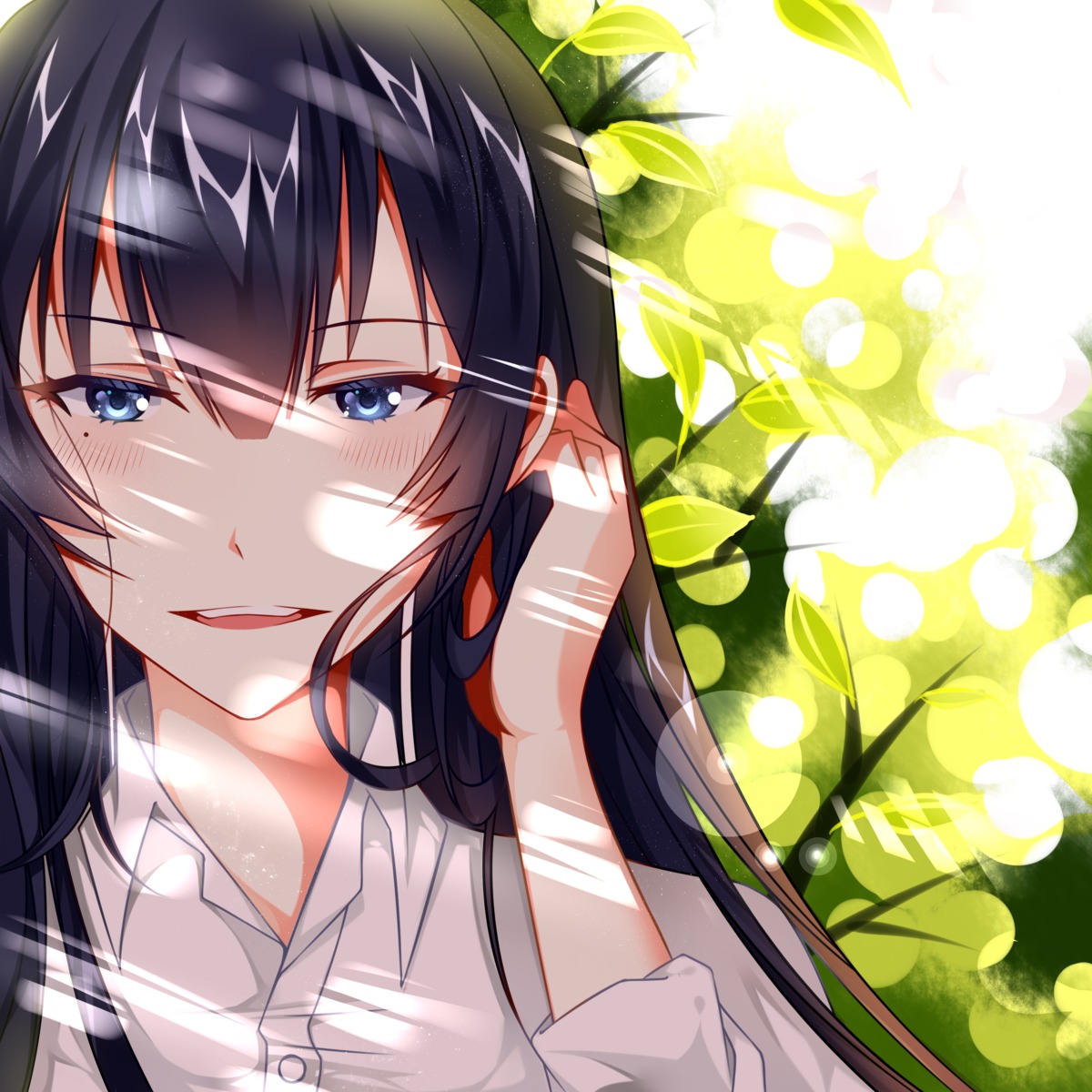 dress_shirt, hate_ani_hikae, kujou_sakurako, sakurako-san_no_ashimoto_ni_wa_shitai_ga_umatteiru
