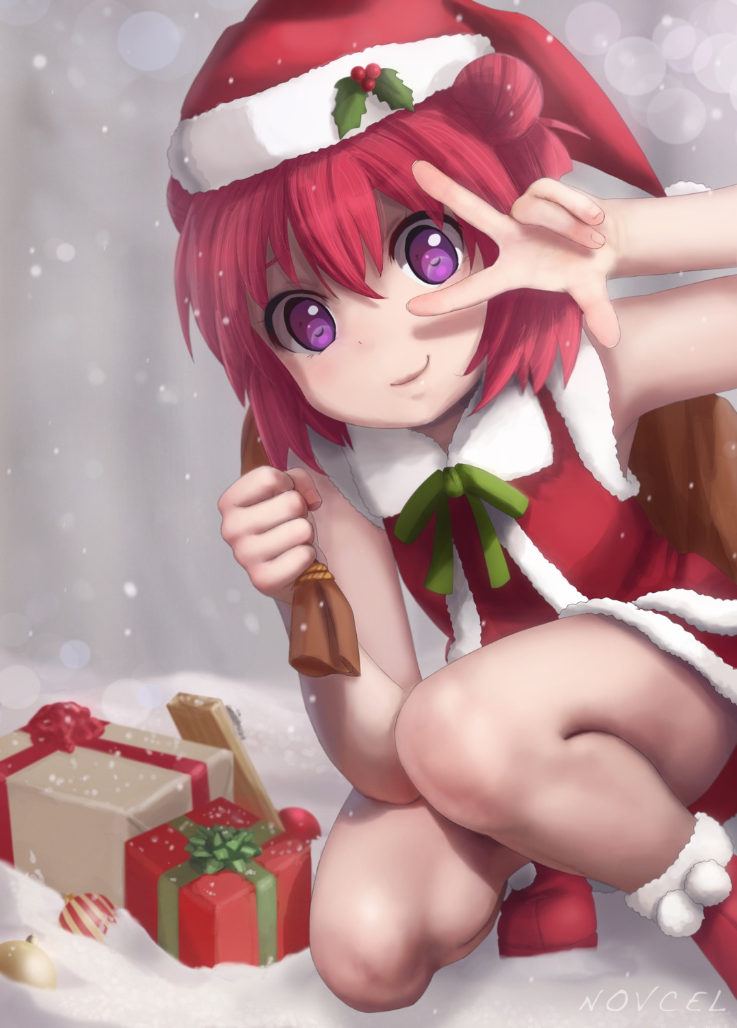 akaza_akari, christmas, novcel, yuru_yuri