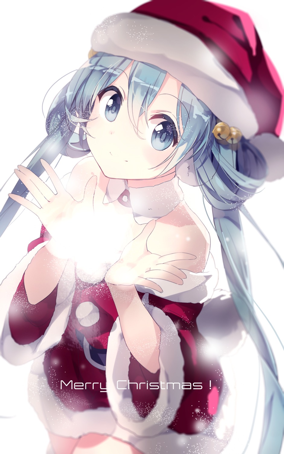christmas, dress, hatsune_miku, lf, vocaloid