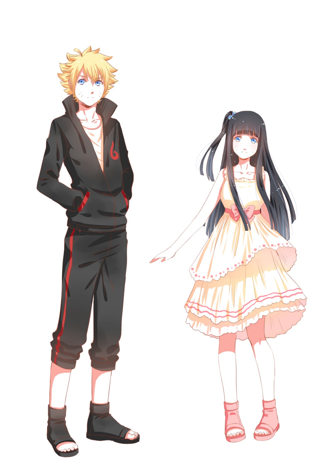 dress, haneru, naruto, uzumaki_boruto, uzumaki_himawari