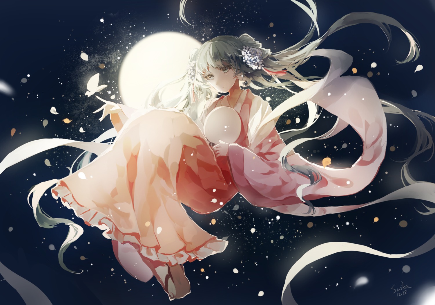 asian_clothes, chuushuu_meigetsu_miku, cui_(jidanhaidaitang), vocaloid