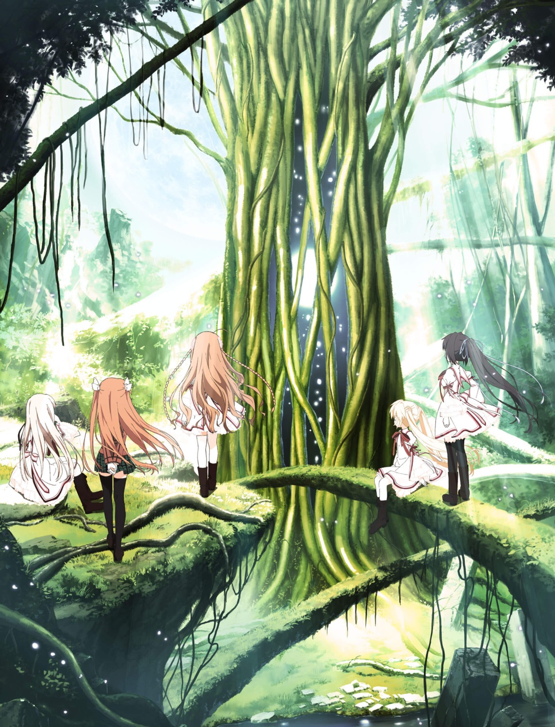 jpeg_artifacts, kanbe_kotori, key, konohana_lucia, landscape, nakatsu_shizuru, ootori_chihaya, rewrite