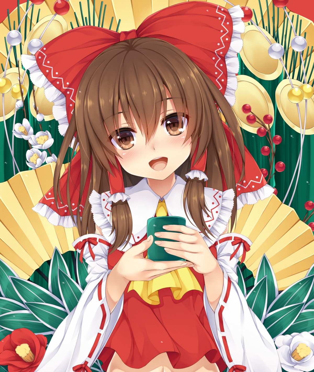 hakurei_reimu, kitou_kaitai, touhou