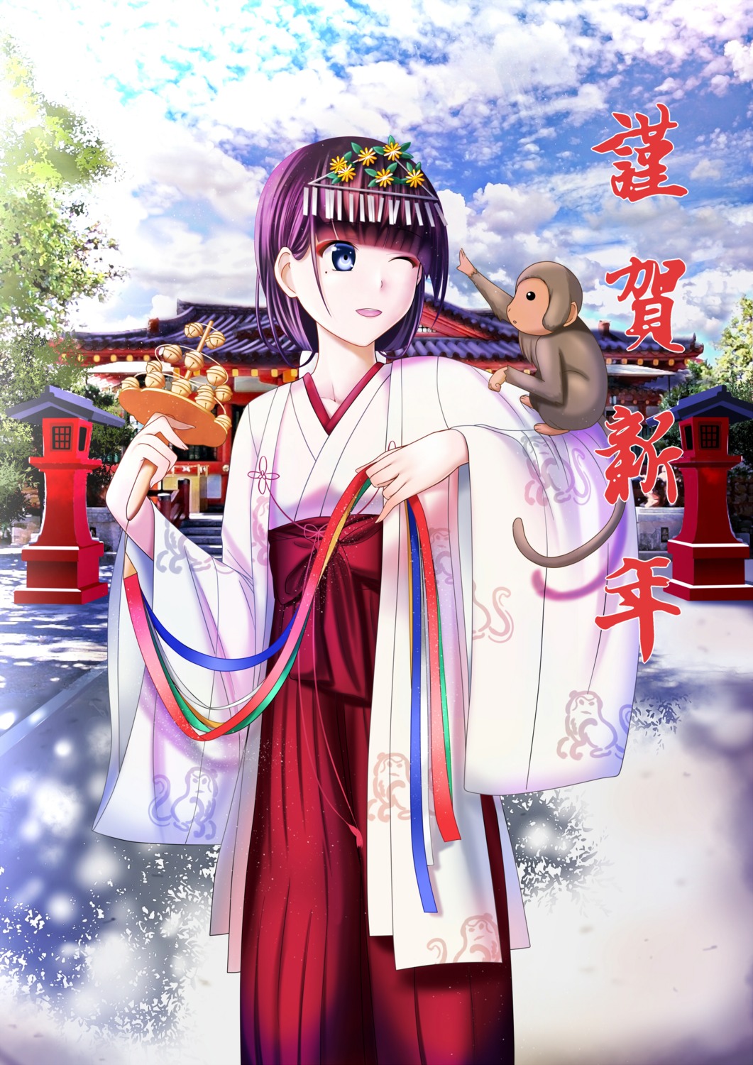 miko, shrine, zaregotodukainodesi