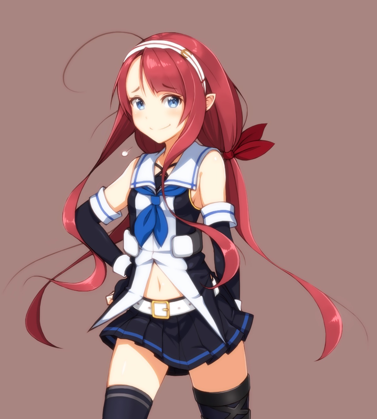 kantai_collection, kawakaze_(kancolle), sizque, thighhighs