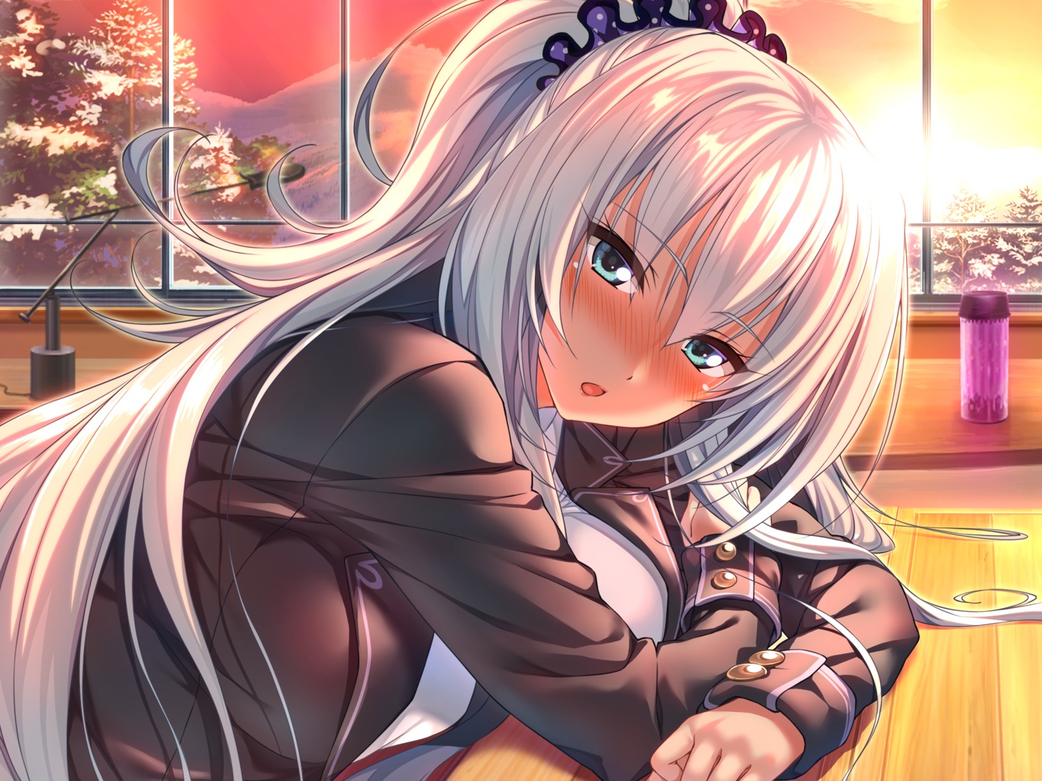 amakano_~second_season~, azarashi_soft, game_cg, piromizu, seifuku, suzurikawa_euphrasie_ruika