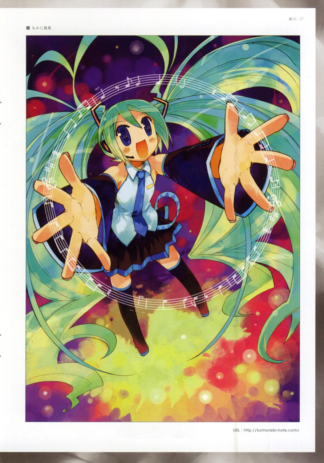 hatsune_miku, momiji_mao, vocaloid