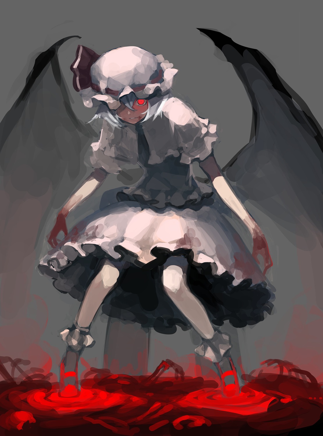 azuki_(azuki-taste), blood, remilia_scarlet, touhou, wings