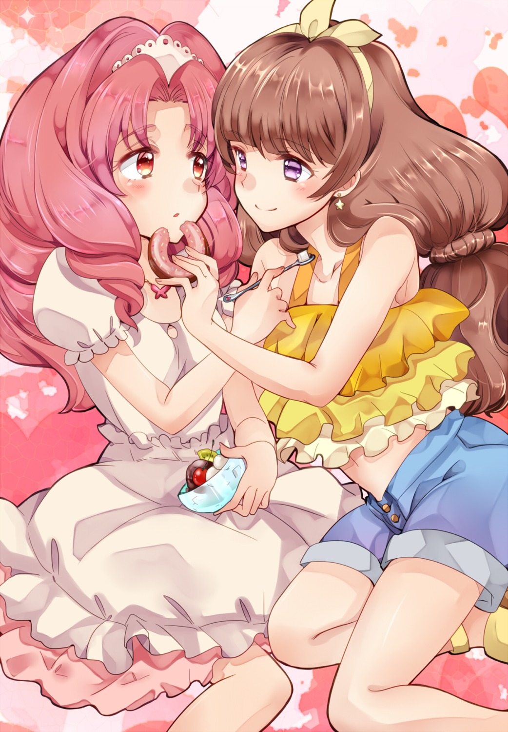 akagi_towa, amanogawa_kirara, dress, go!_princess_precure, mihara_youzora, precure