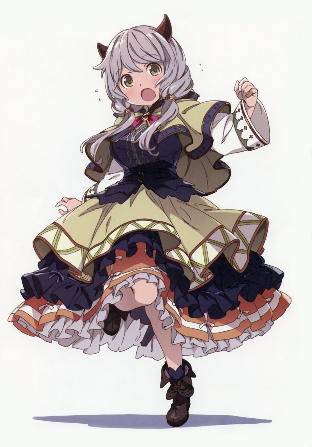 dress, granblue_fantasy, horns, kanzaki_hiro, kumuyu