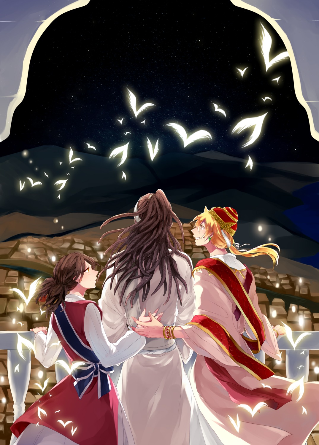 alibaba_saluja, kassim, magi_the_labyrinth_of_magic, mariam, mizuno_(pixiv1214811)