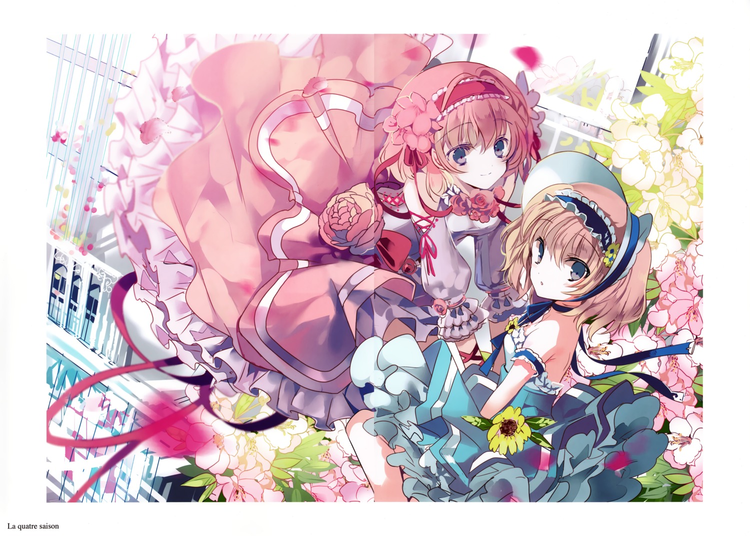 alice_margatroid, alice_margatroid_(young), cierra_(artist), dress, gap, no_bra, ringlet, touhou