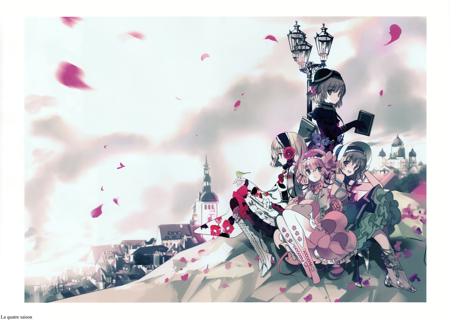 alice_margatroid, cierra_(artist), dress, fixed, gothic_lolita, heels, lolita_fashion, pantyhose