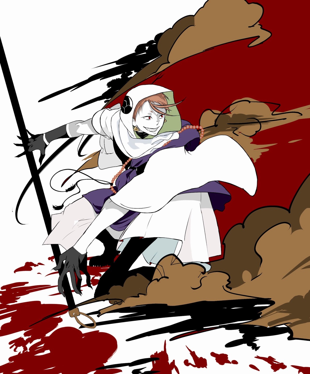 iwatooshi, japanese_clothes, male, touken_ranbu, weapon