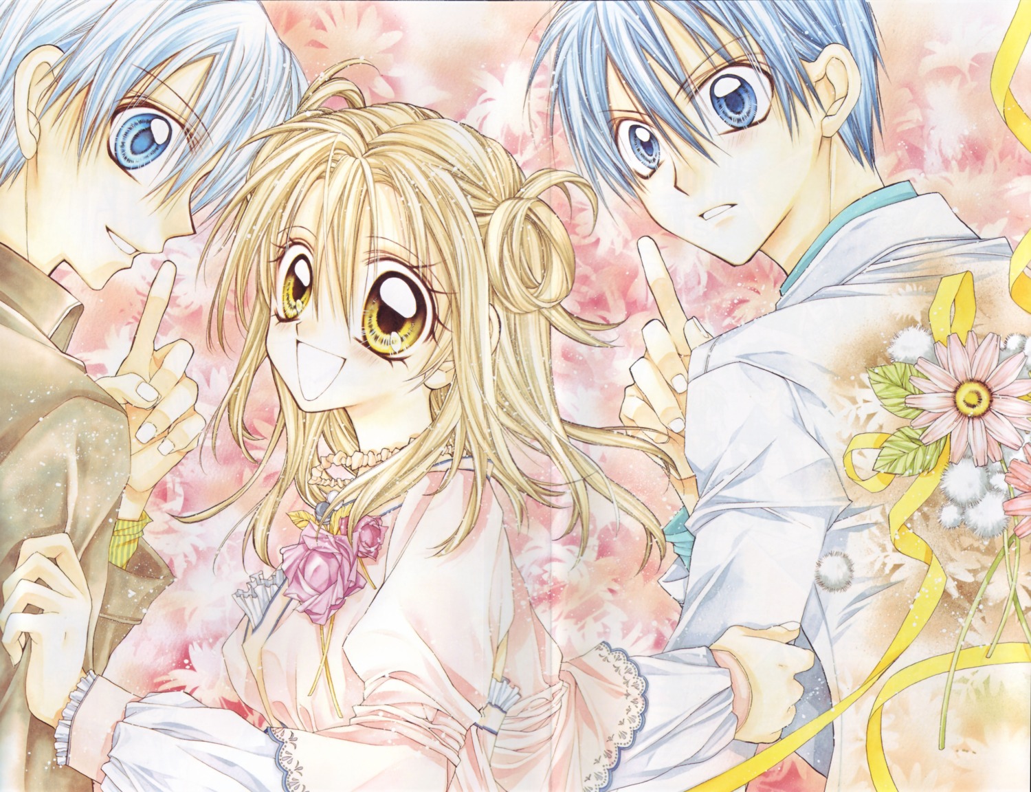 otomiya_haine, shinshi_doumei_cross, tanemura_arina, tougu_shizumasa, tougu_takanari