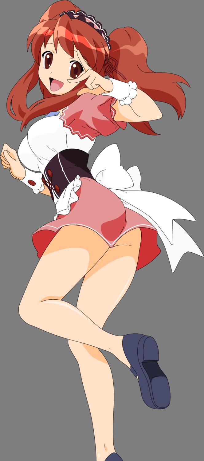 asahina_mikuru, ass, nopan, suzumiya_haruhi_no_yuuutsu, transparent_png, vector_trace, waitress