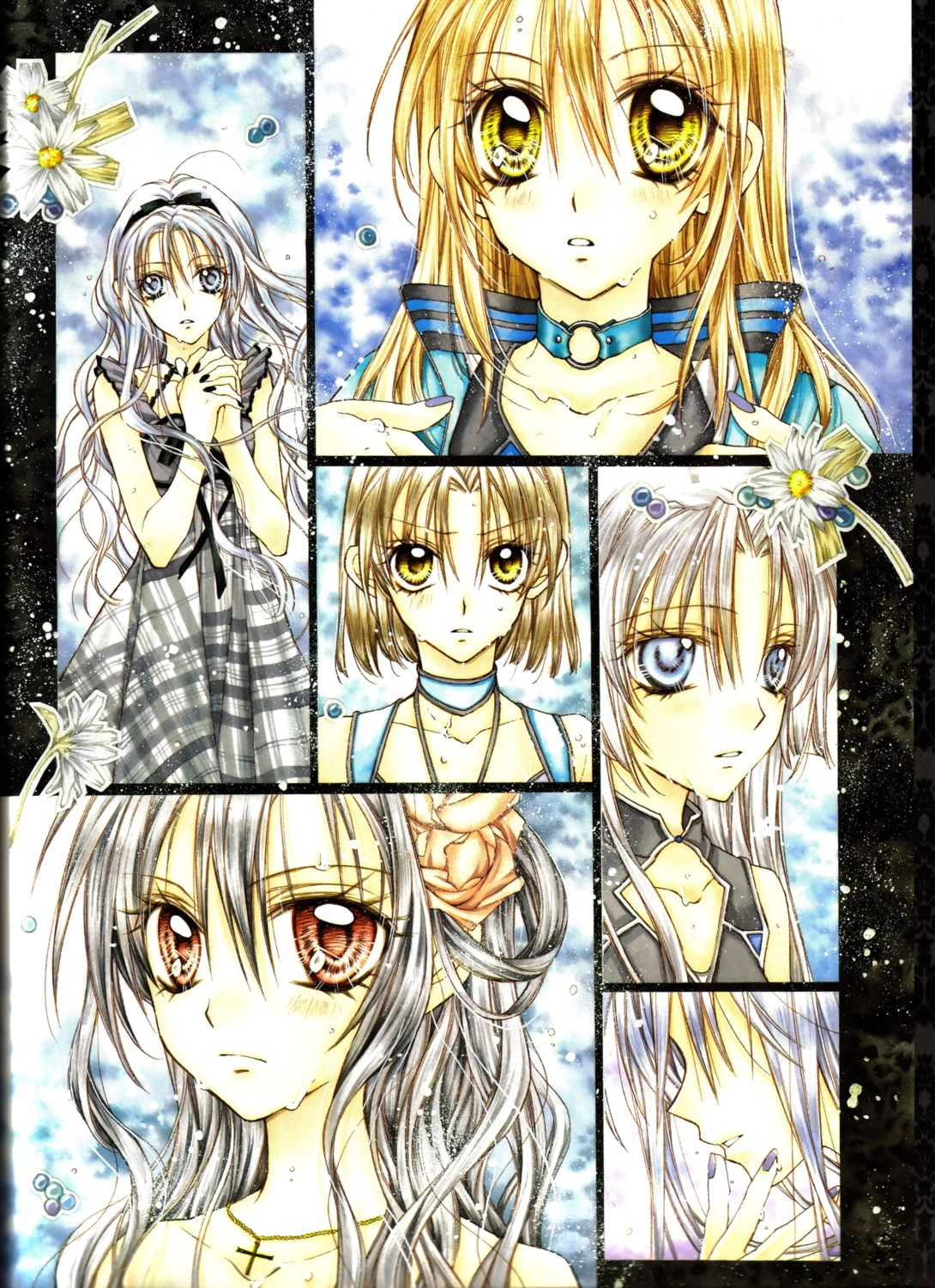 amamiya_ushio, binding_discoloration, ichinomiya_yoshitaka, kamiya_komaki, kamiya_maika, otomiya_haine, shinshi_doumei_cross, tanemura_arina