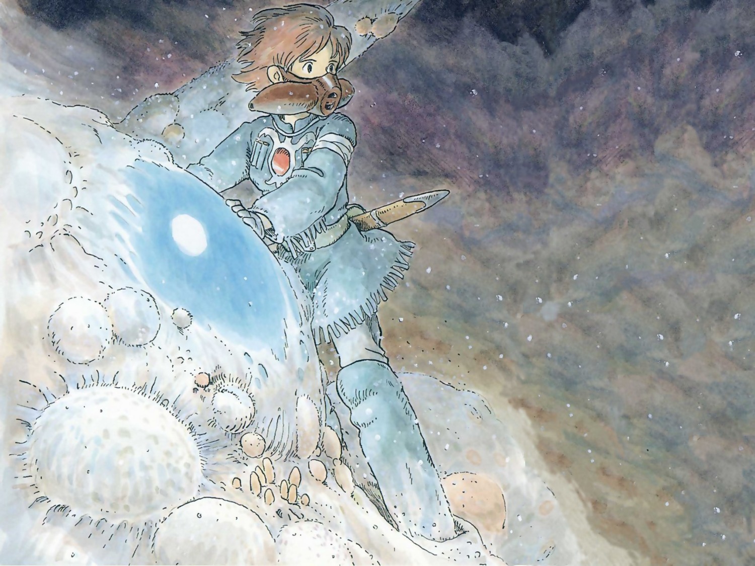 kaze_no_tani_no_nausicaa, nausicaa, wallpaper