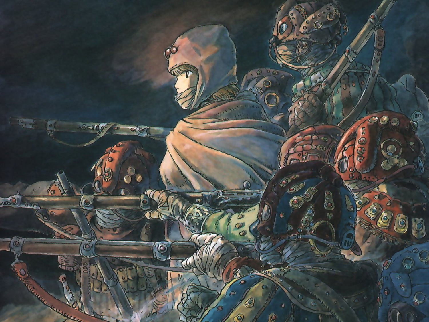 kaze_no_tani_no_nausicaa, nausicaa, wallpaper