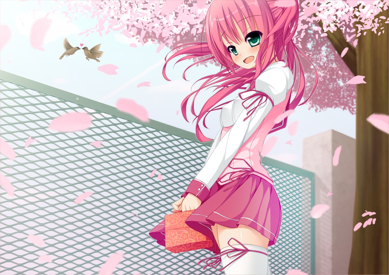papino, seifuku, thighhighs