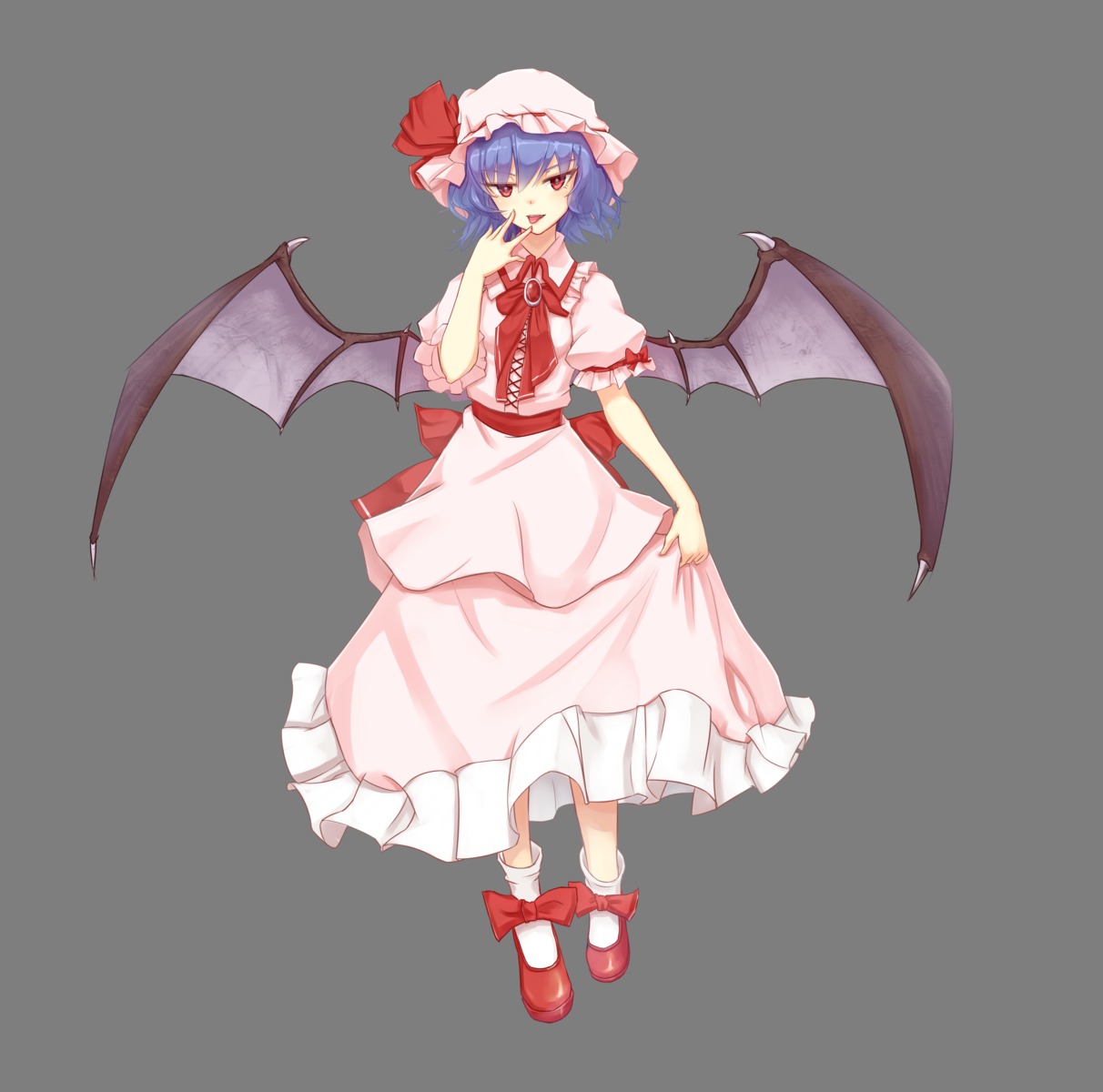 magicxiang, remilia_scarlet, touhou, transparent_png, wings