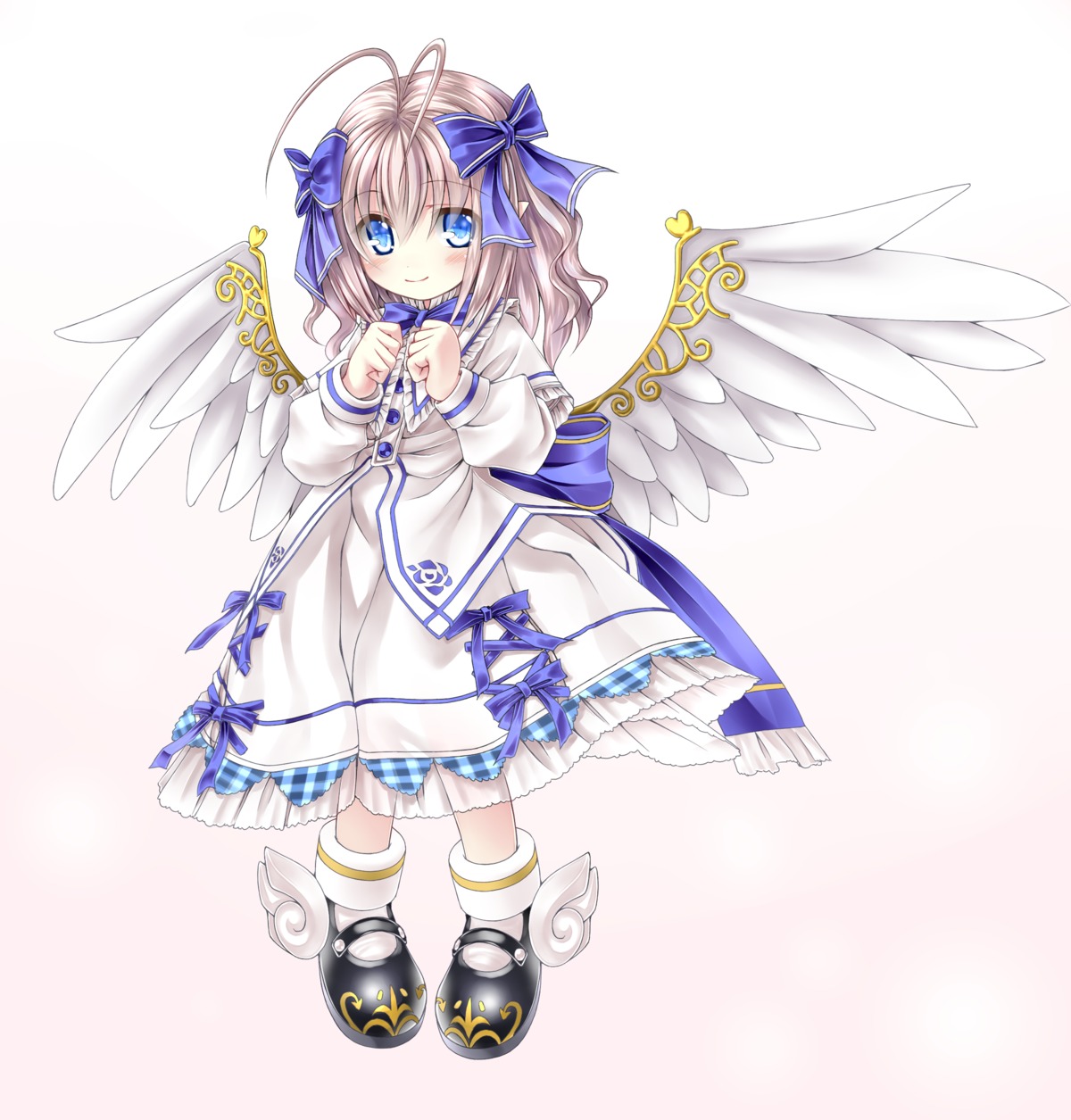 angel_feather_alma, dress, emil_chronicle_online, see_through, wings