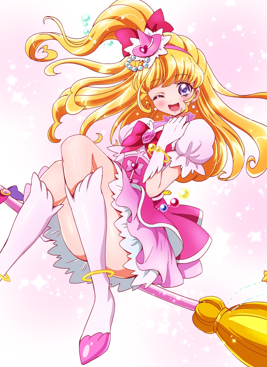 asahina_mirai, dress, mahoutsukai_precure!, precure, sharumon