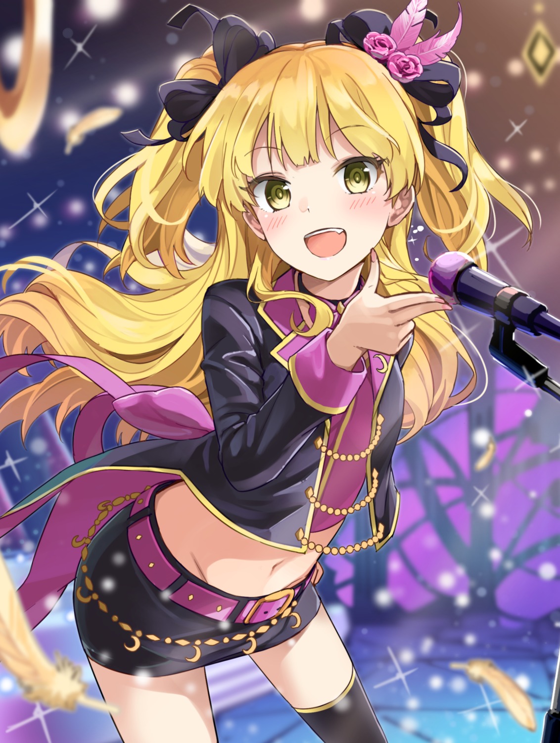 jougasaki_rika, musk_tiger, the_idolm@ster, the_idolm@ster_cinderella_girls, thighhighs