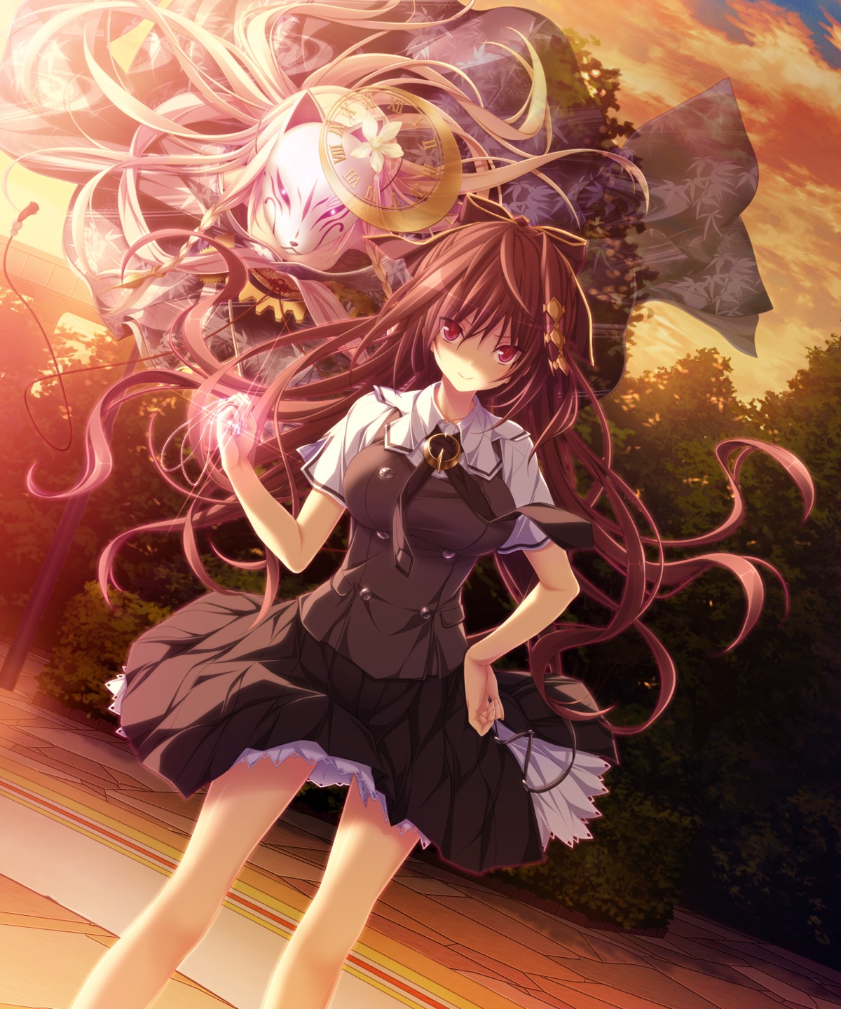 chrono_clock, game_cg, jounouchi_makoto, koku, purple_software, seifuku