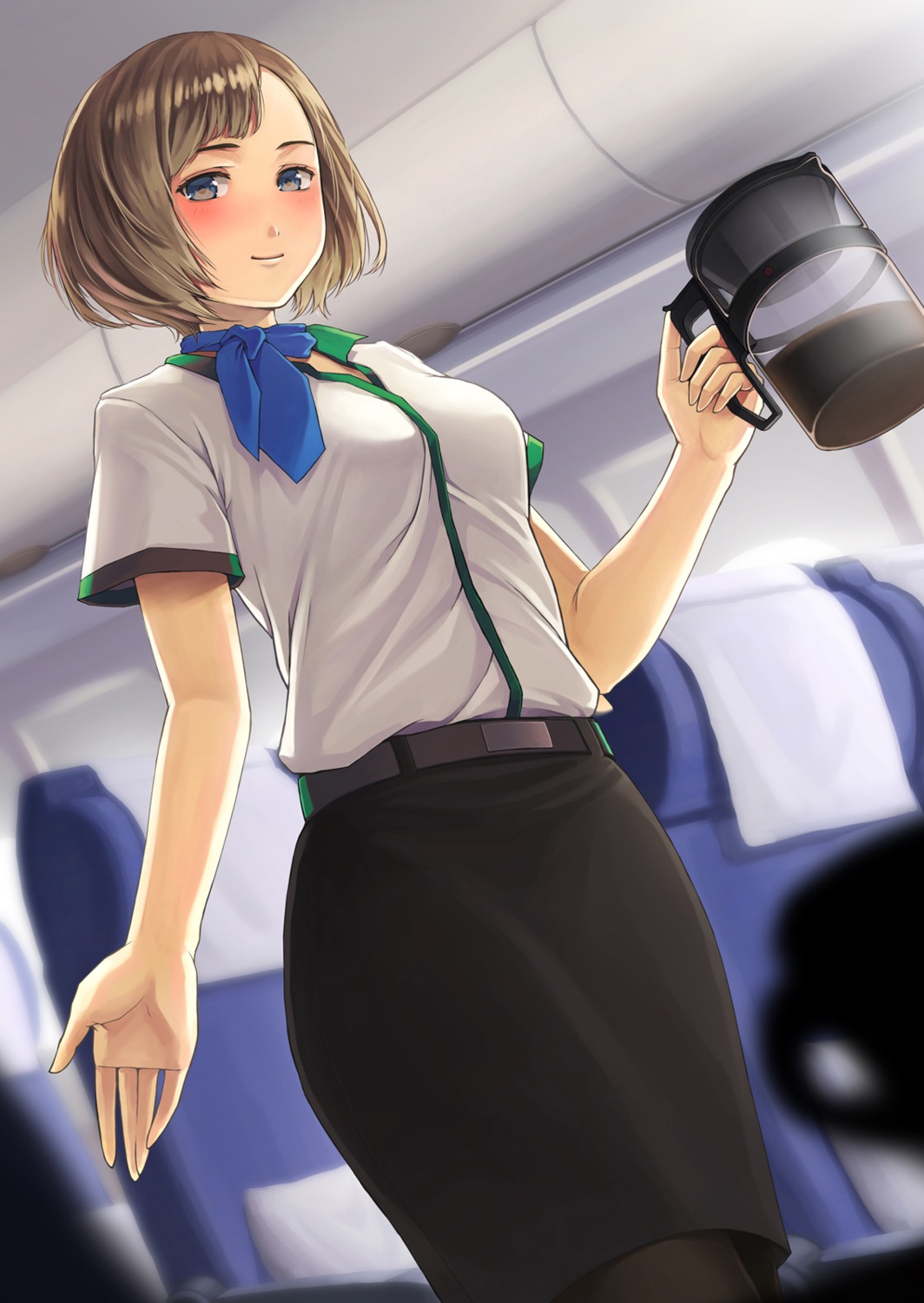jchoy, pantyhose, uniform