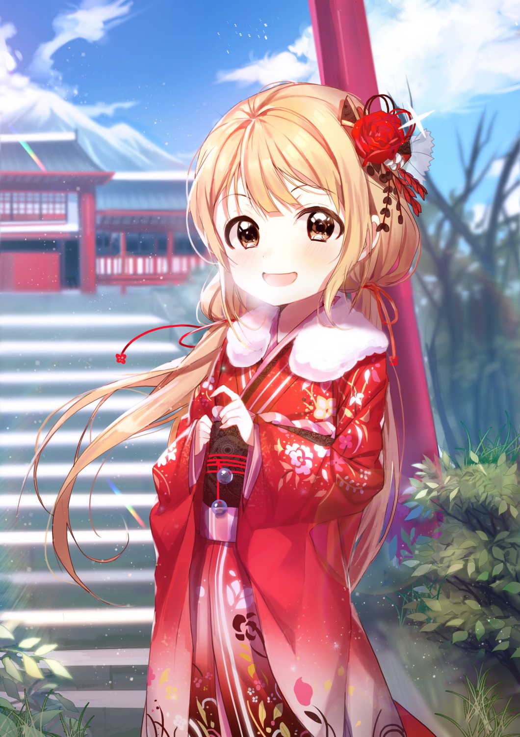 dr_poapo, futaba_anzu, kimono, the_idolm@ster, the_idolm@ster_cinderella_girls