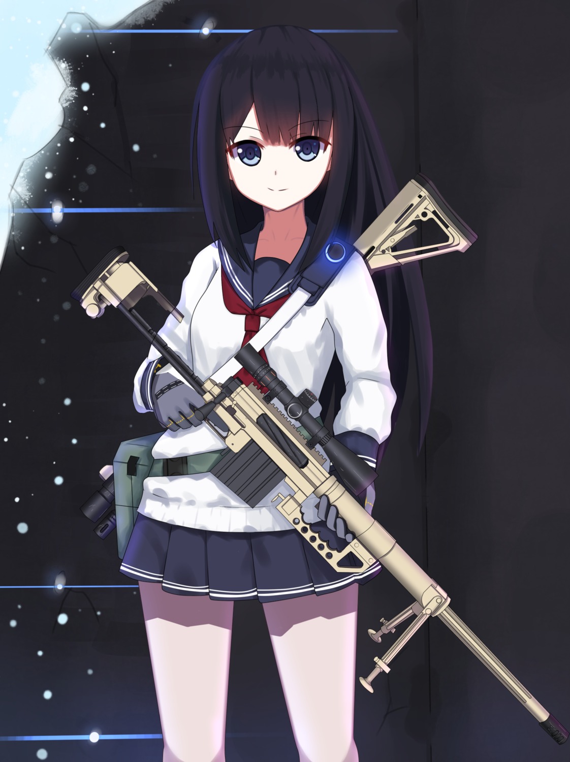 gun, seifuku, unscpro