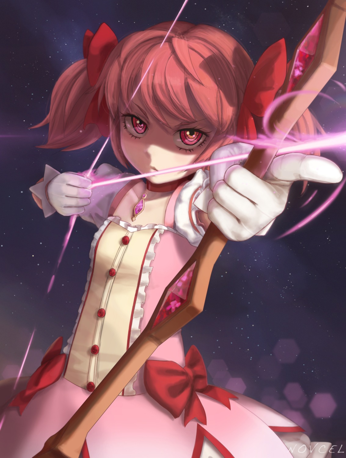 kaname_madoka, mahou_shoujo_madoka_magica, novcel, weapon