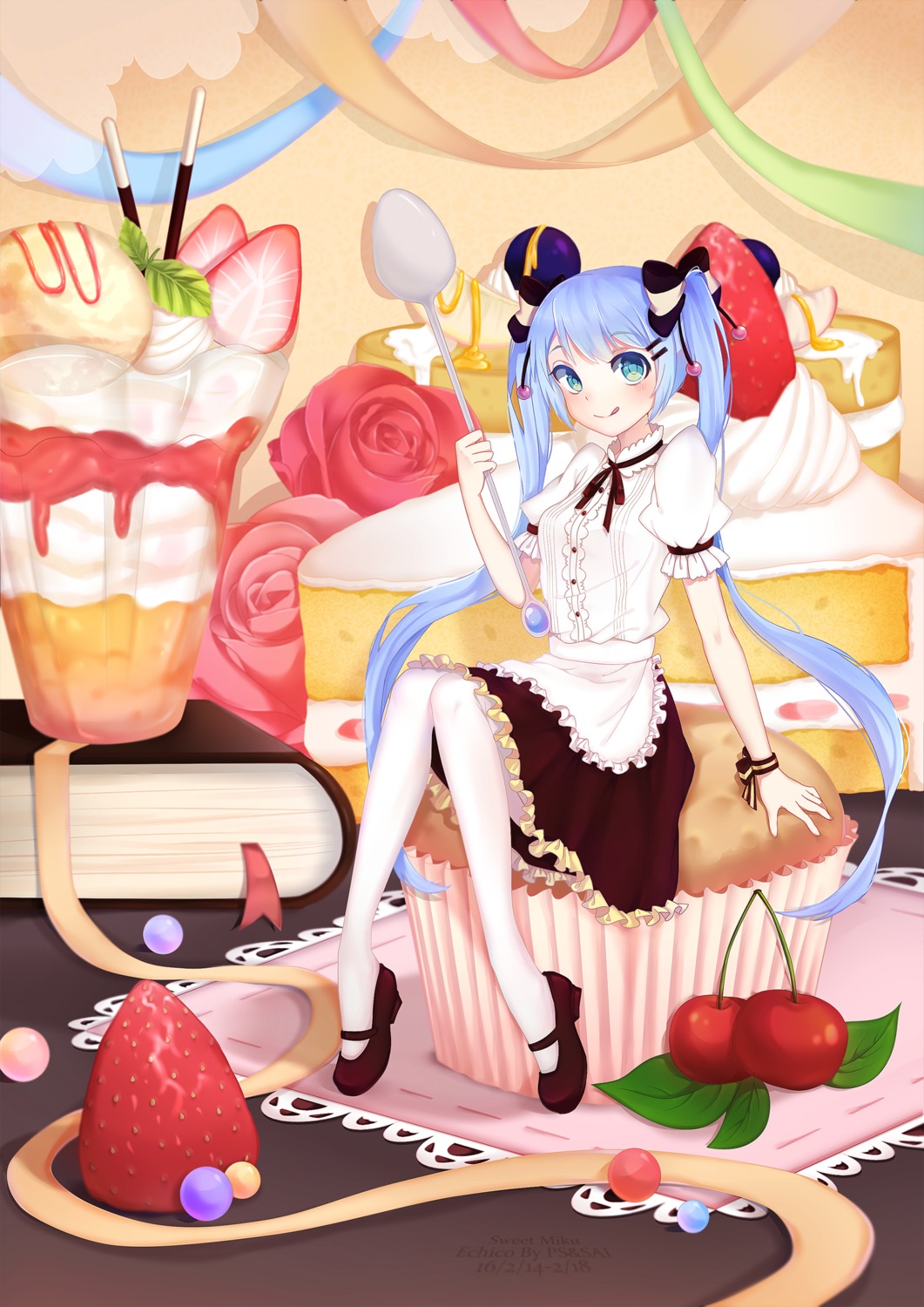 323, hatsune_miku, pantyhose, vocaloid