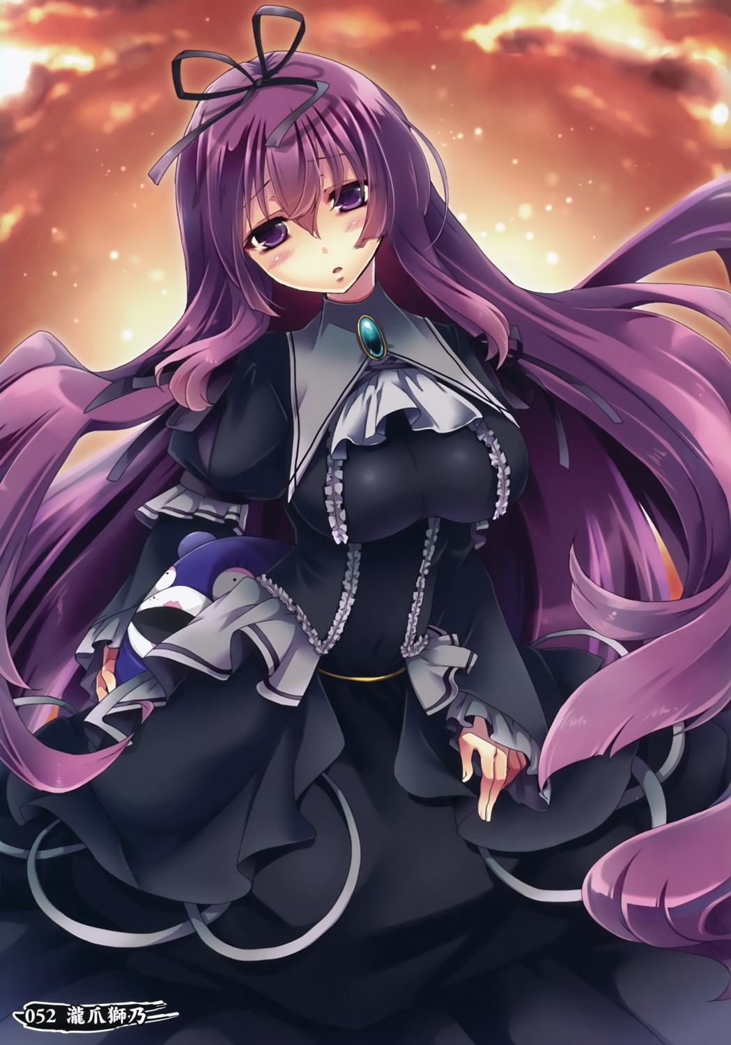 dress, murasaki_(senran_kagura), screening, senran_kagura, takitsume_shino