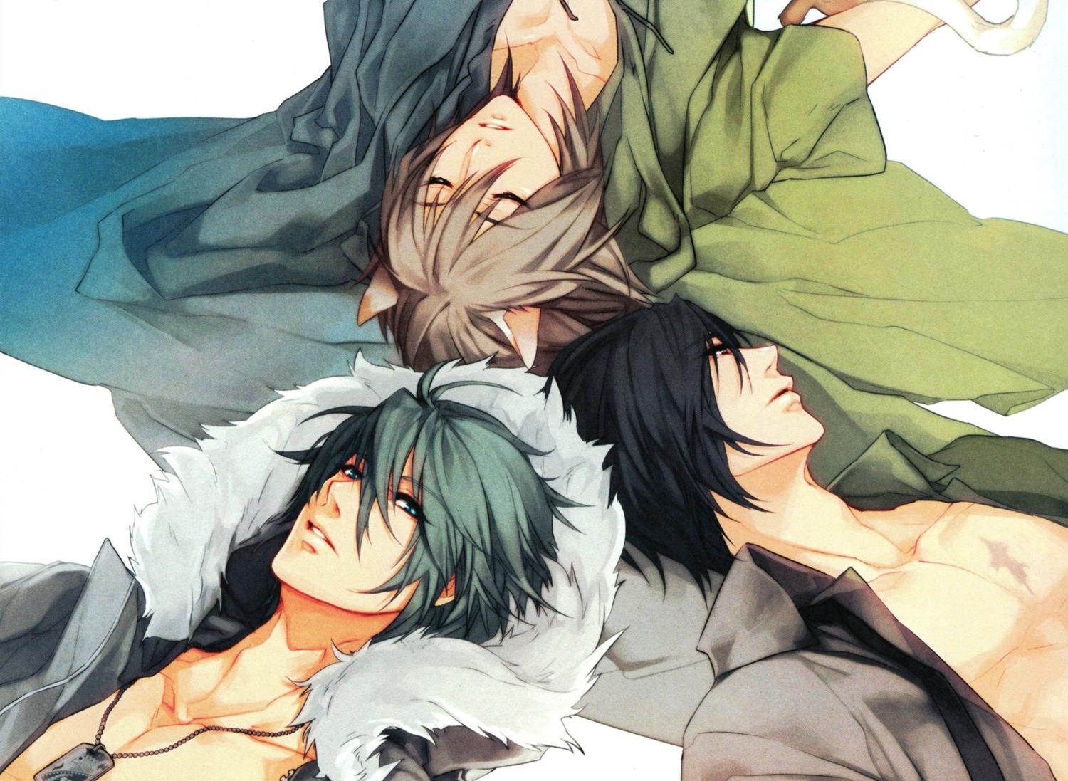 akira_(togainu_no_chi), animal_ears, crossover, konoe_(lamento), lamento, male, onitsuka_seiji, sakiyama_youji