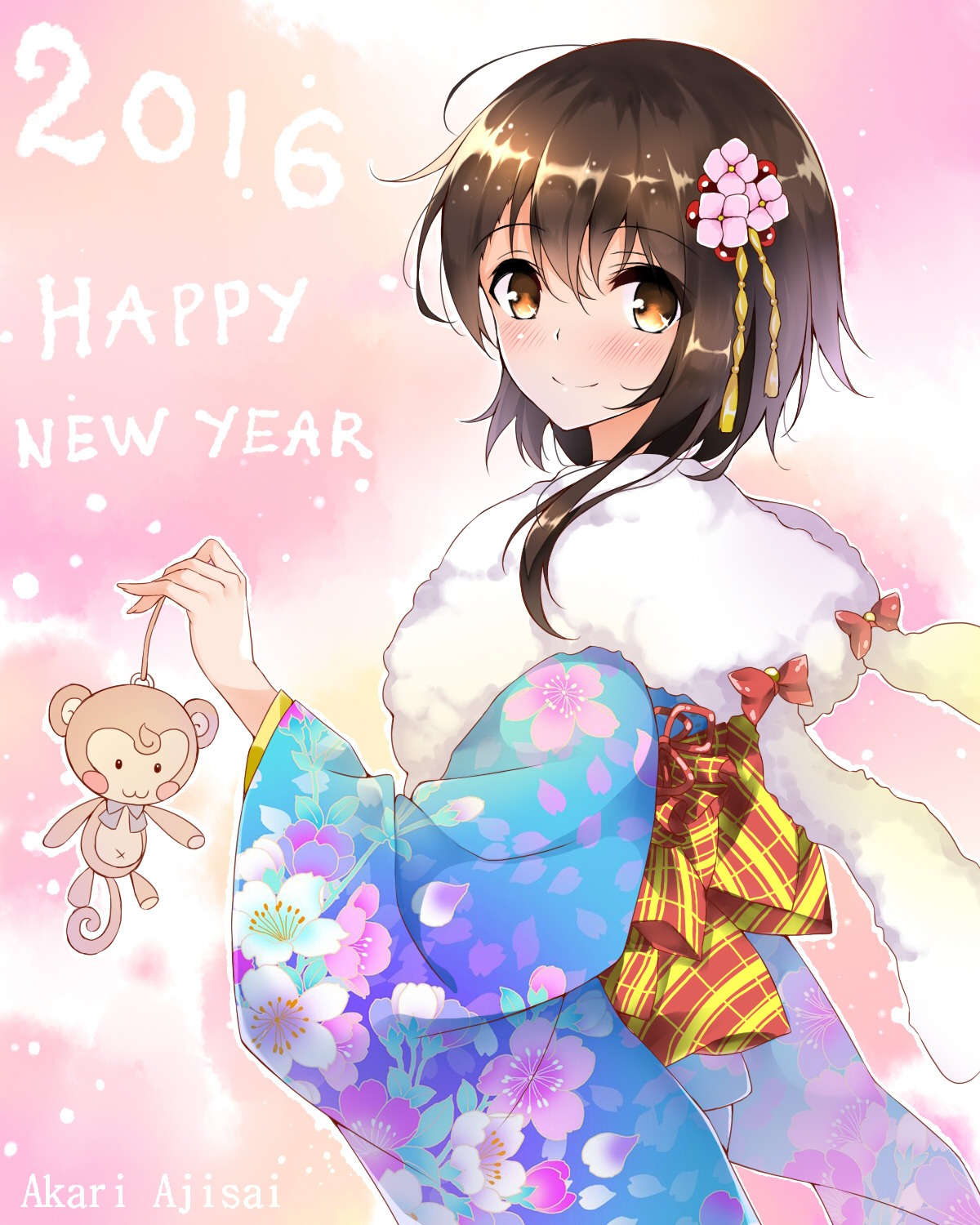 akari_ajisai, kimono