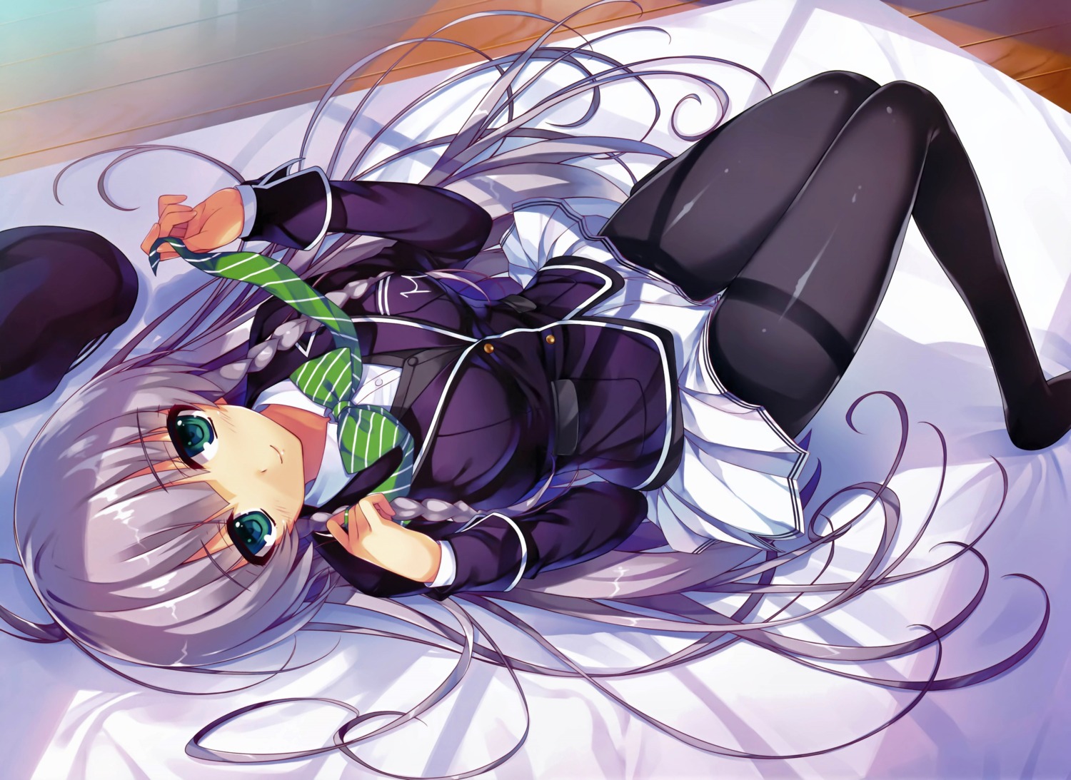 furukawa_yui, pantyhose, screening, seifuku, tomose_shunsaku, ushinawareta_mirai_wo_motomete